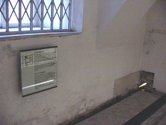 The gas chamber at Hartheim Castle